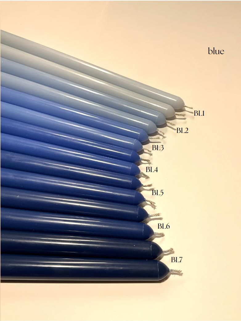 Lauren – 24 Rainbow Taper Candles (8-inch)