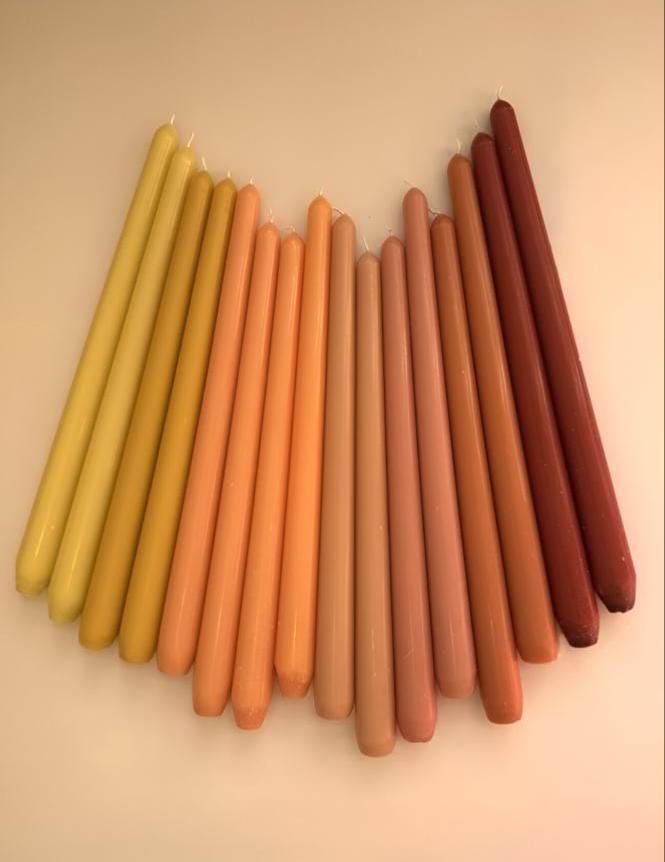 Taper Candles, minimal drip, candlesticks, colored tapers, wedding decor, party decor, paraffin wax, bulk, pair, single, custom,  8-10 inch